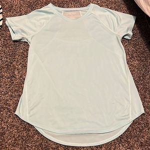 This shirt is really light and makes a great workout top!